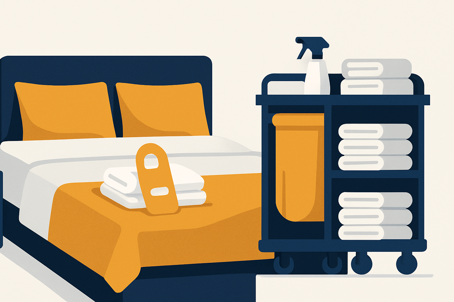 Lavorare nelle pulizie in hotel: cameriera ai piani e governante